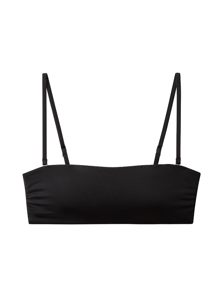 Calvin Klein Bikini Bandeau Dusty Cedar/ Svart
