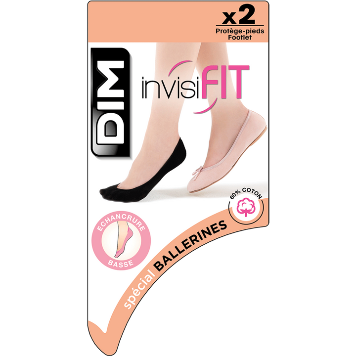 DIM Invisible fit special ballerinas