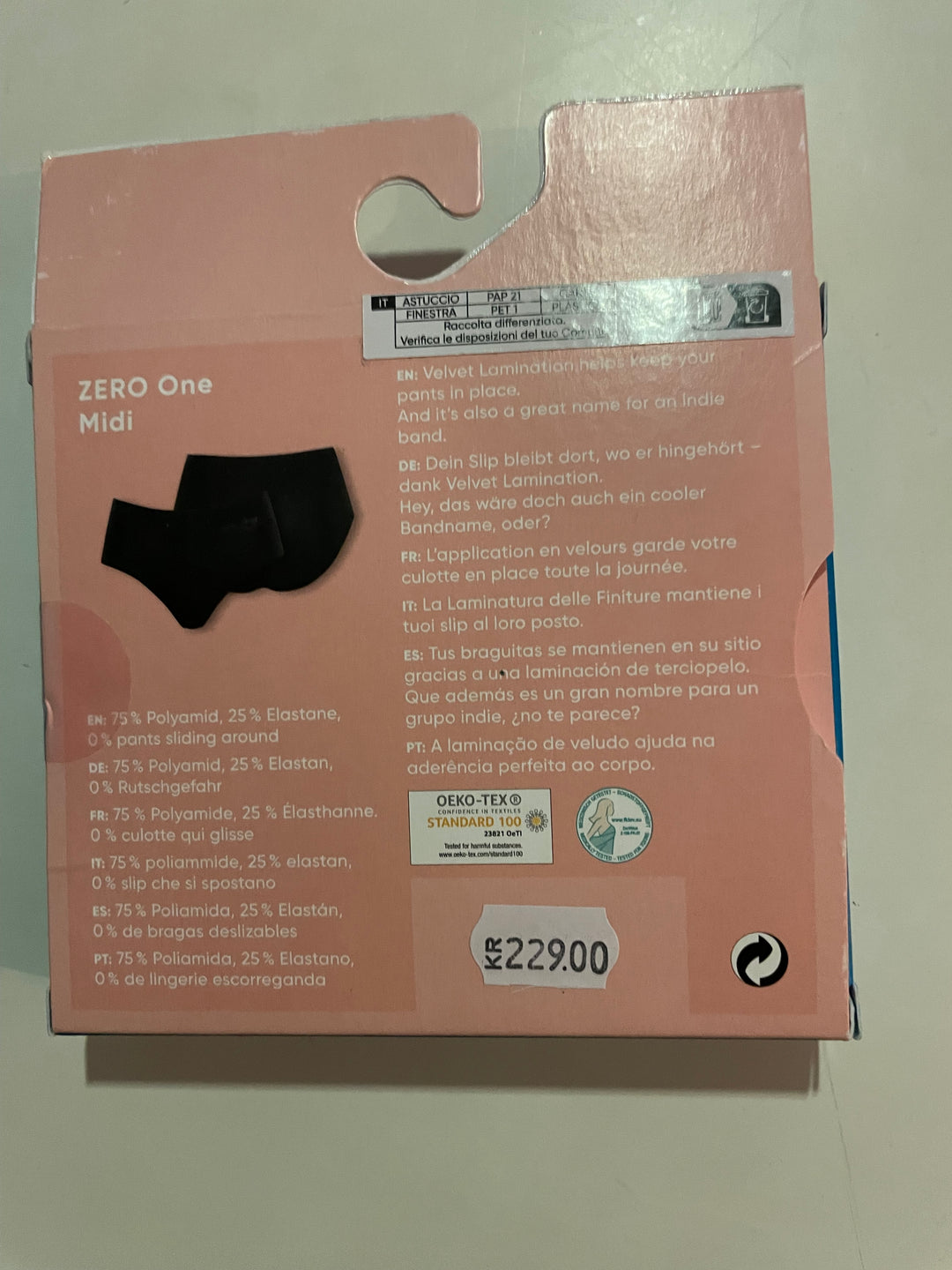 Sloggi Zero One Midi trosa