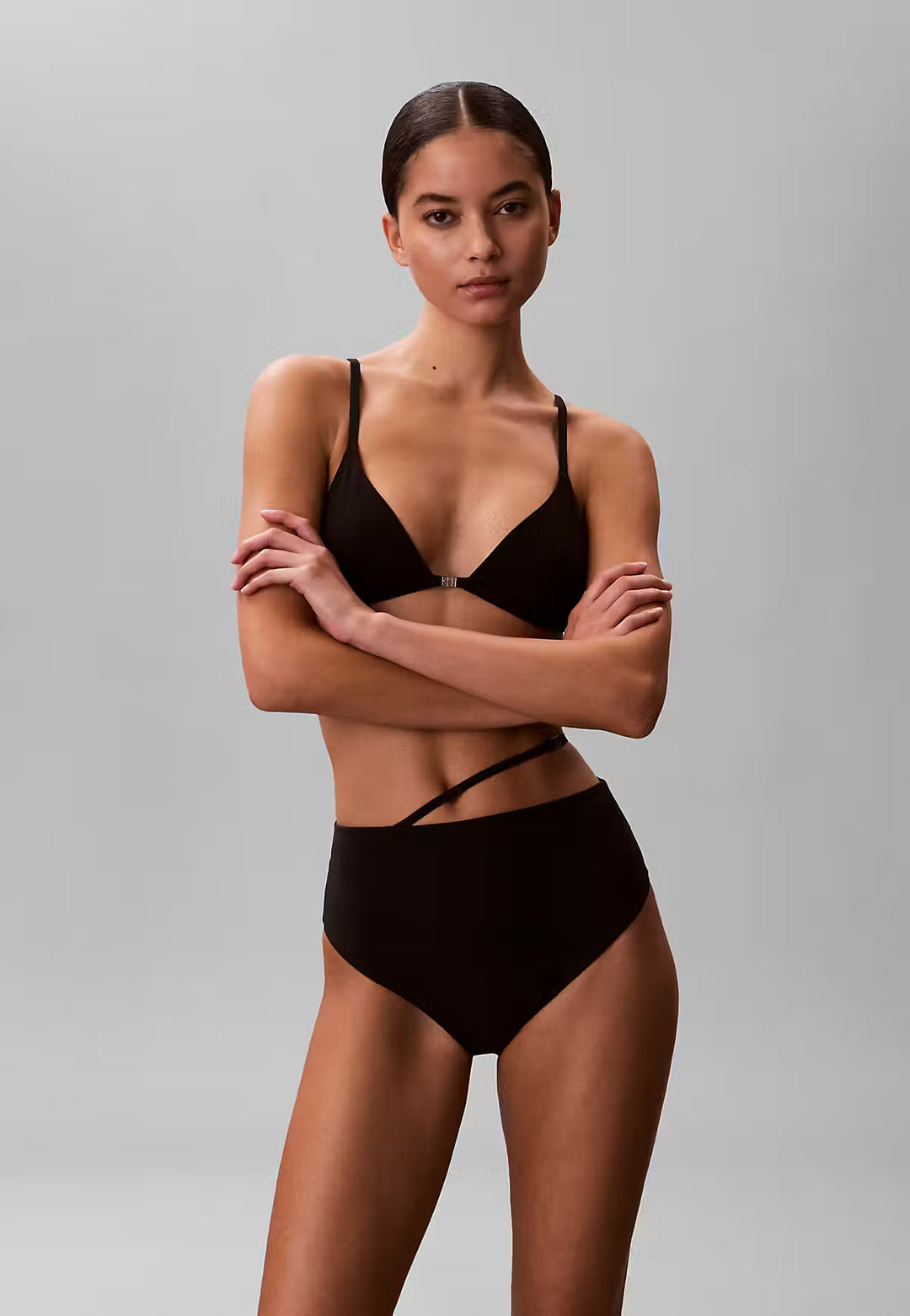 Calvin Klein HW BELT BOTTOM - High waist bikinitrosa