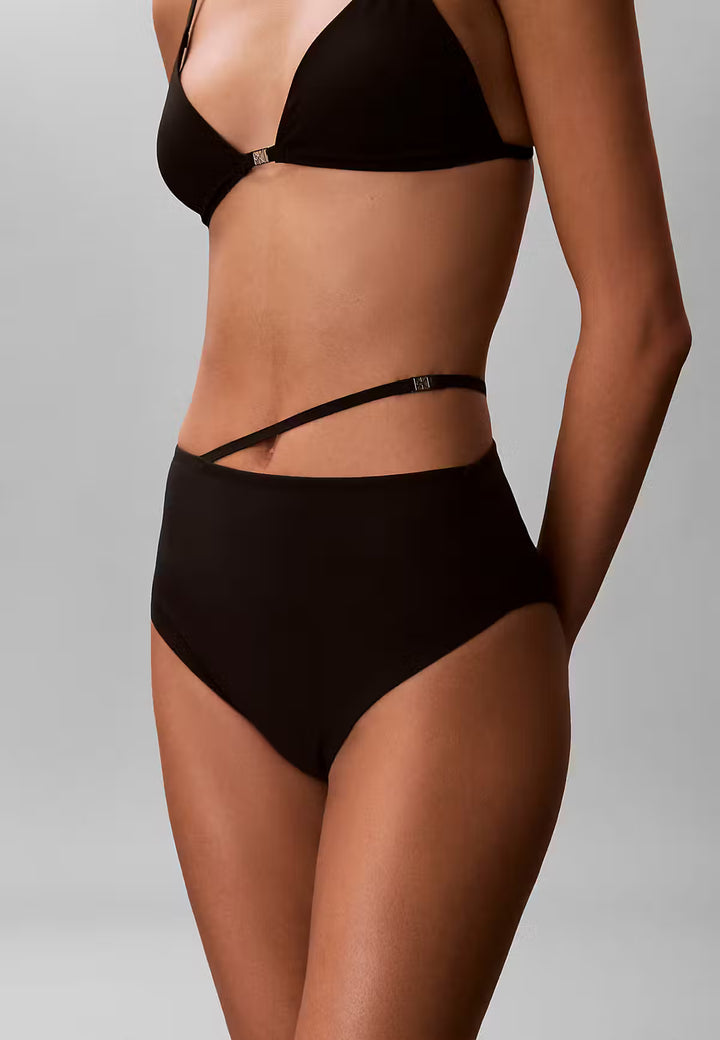 Calvin Klein HW BELT BOTTOM - High waist bikinitrosa