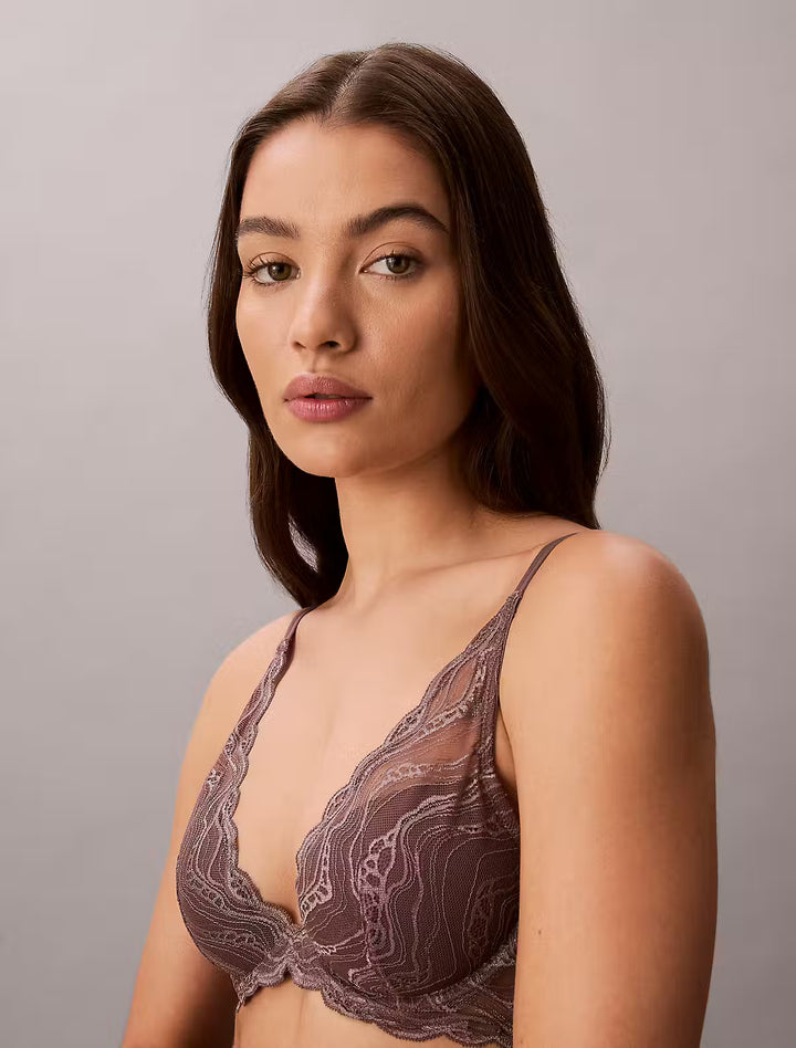 Calvin Klein Lightly Lined plunge bh