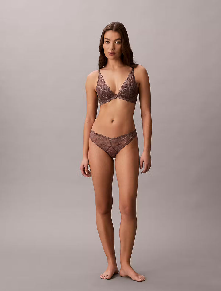 Calvin Klein Lightly Lined plunge bh