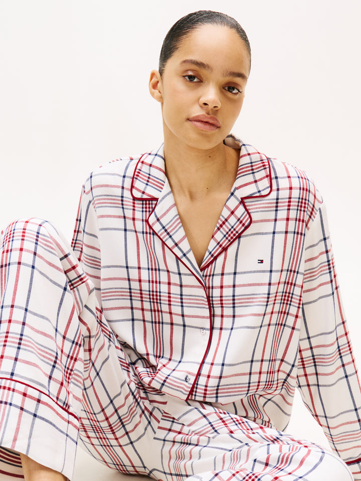 Tommy Hilfiger Pyjamas City plaid ivory