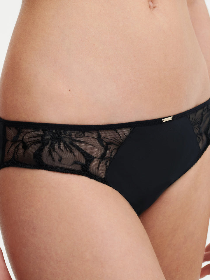 Chantelle Fleurs Brief Trosa Svart