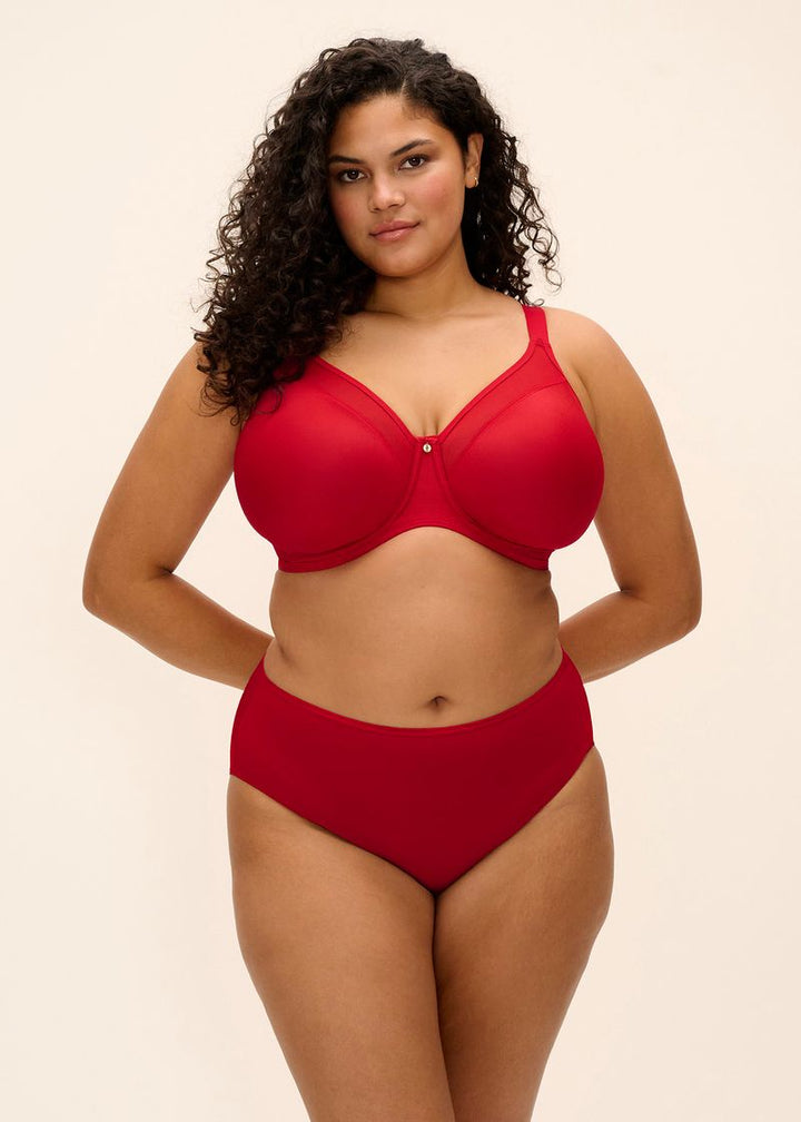 Elomi Smooth Bygelbh röd