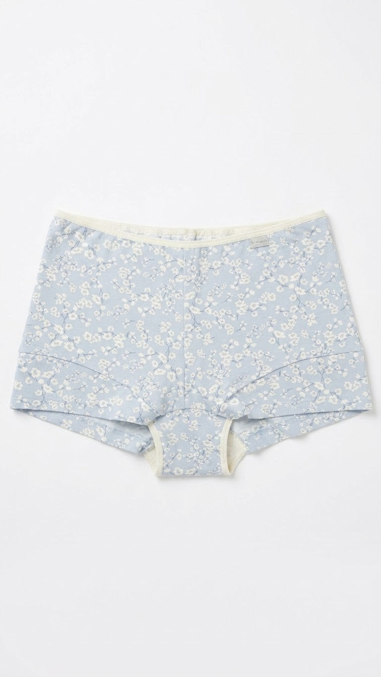 Avet Boxer blommigt mönster