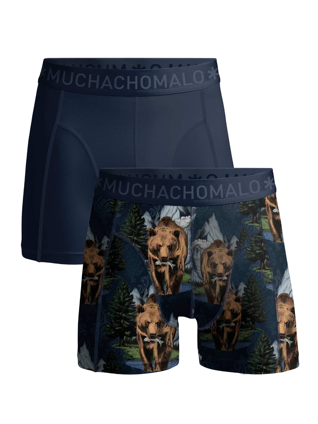 Muchachomalo Herrkalsonger 2-pack Grizzly