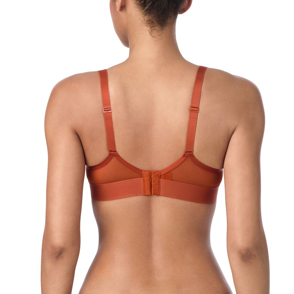 DKNY Sheers Unlined demi bra