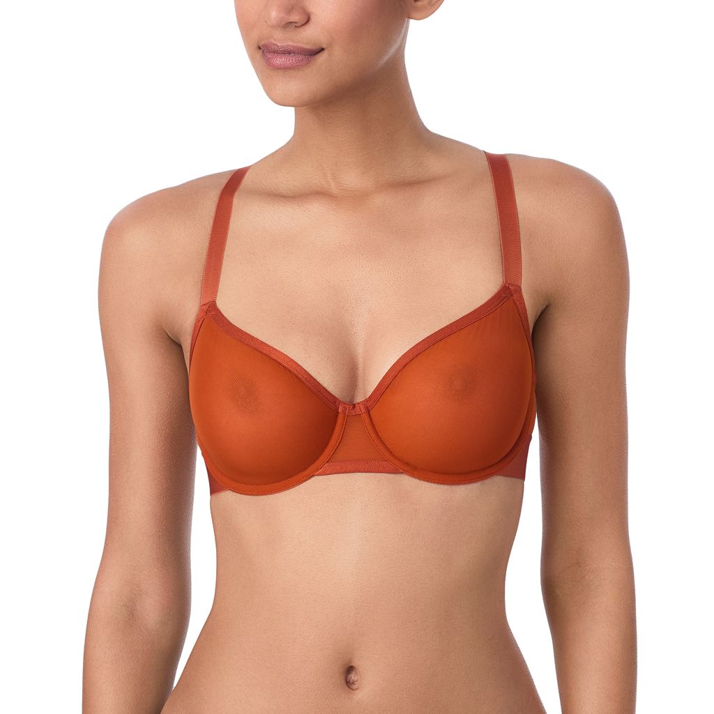 DKNY Sheers Unlined demi bra