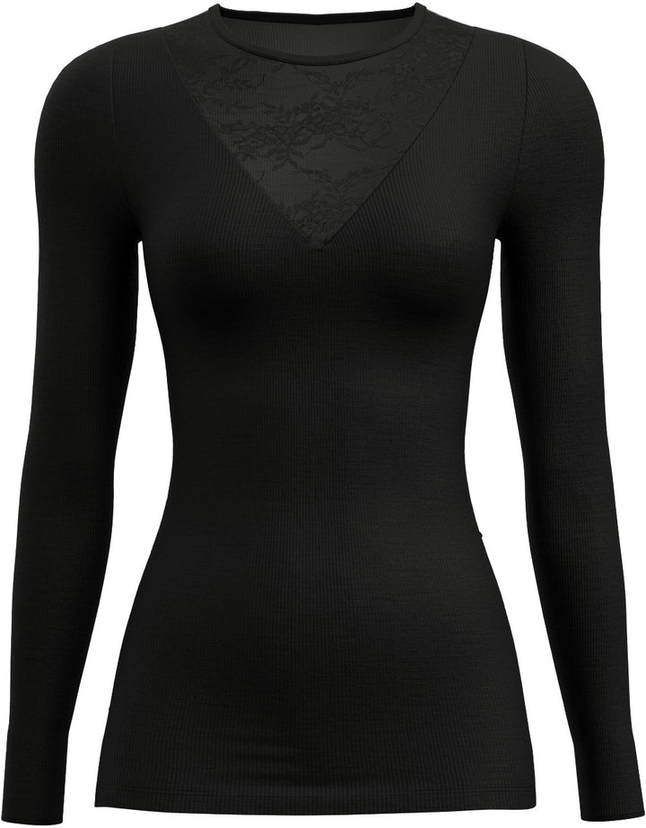 Calida Long-sleeve wool-silk shirt