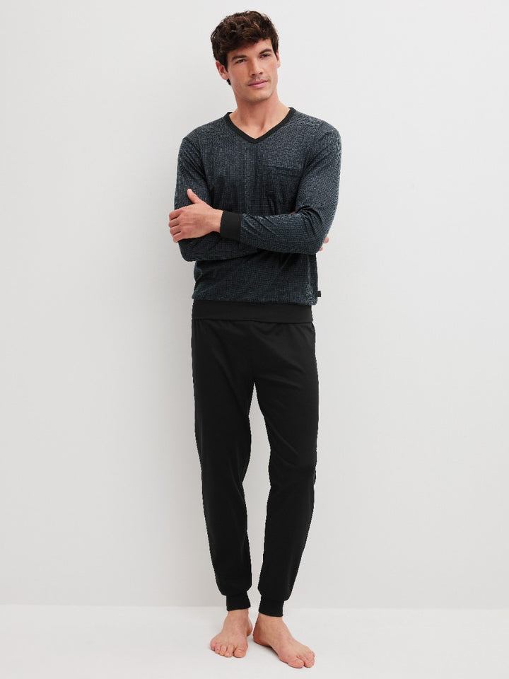 Calida Pyjamas Herr Relax Streamline 2 Black