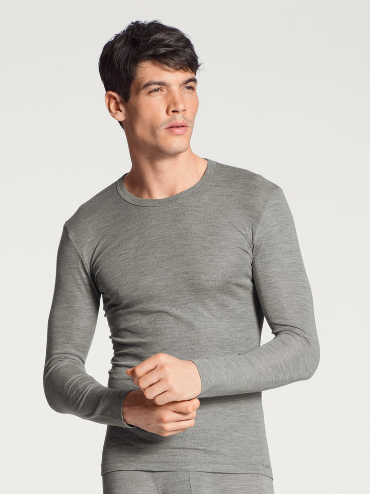 Calida Herrtröja Ull/silke långärm