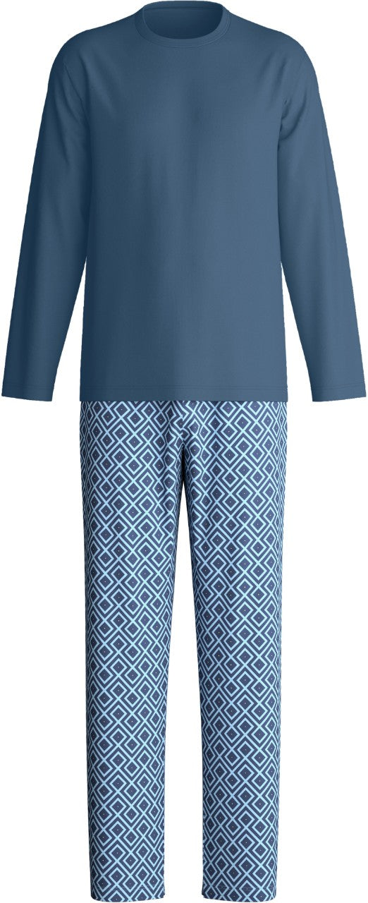 Calida Relax Streamline Pyjamas atlantic blue