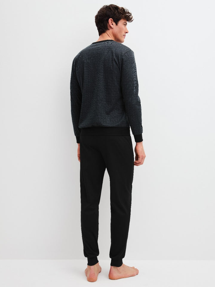 Calida Pyjamas Herr Relax Streamline 2 Black