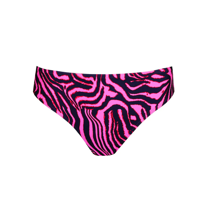 Primadonna Swim Malabo Hot Pink Zebra Rio Brief