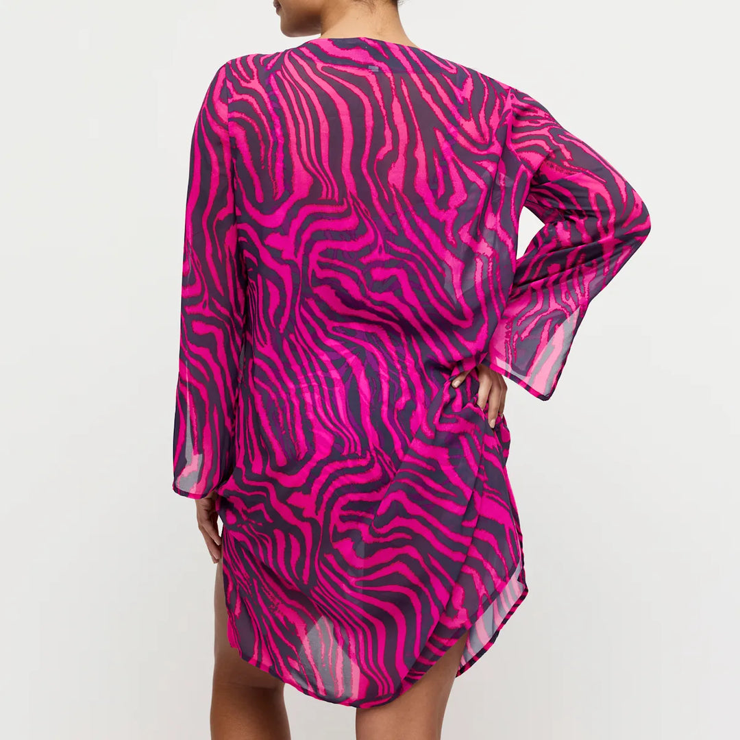 Primadonna Kaftan Swim Malabo hot pink zebra