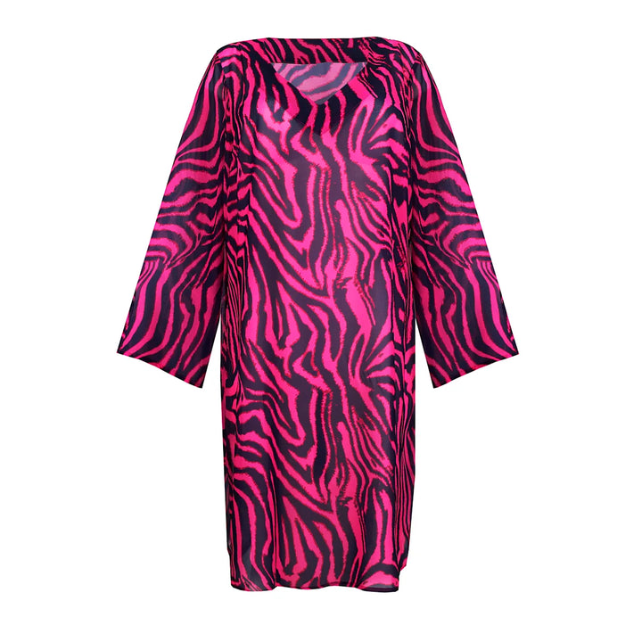 Primadonna Kaftan Swim Malabo hot pink zebra