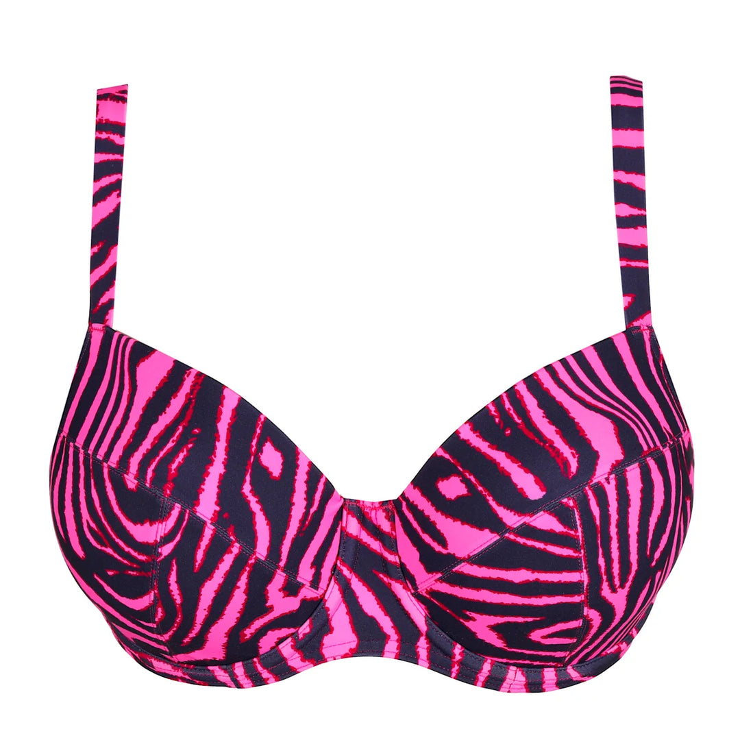 Primadonna Swim Malabo Hot pink Zebra