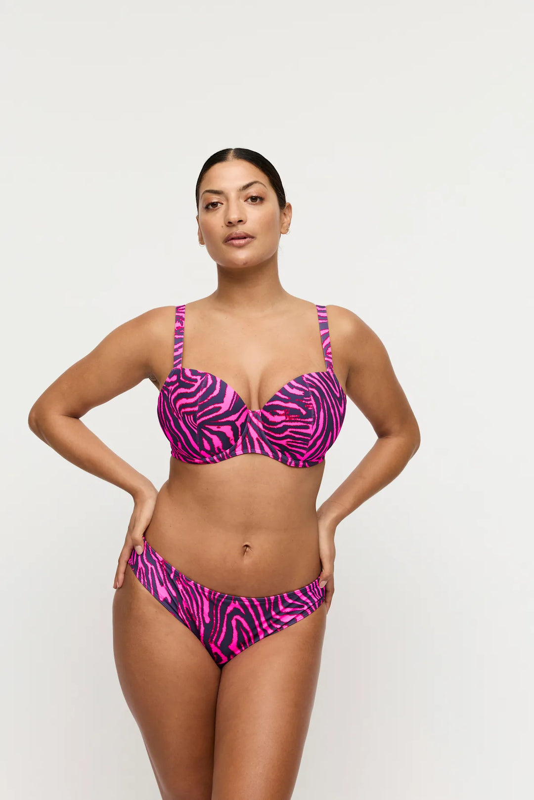 Primadonna Swim Malabo Hot pink Zebra