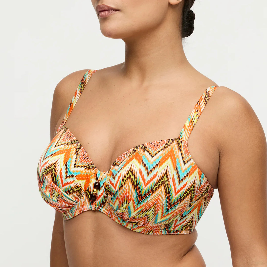Primadonna Swim Tubou Ikat Summer Bikini top