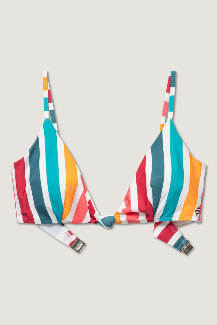 Panos Emporio Stripe Anthea bralette top