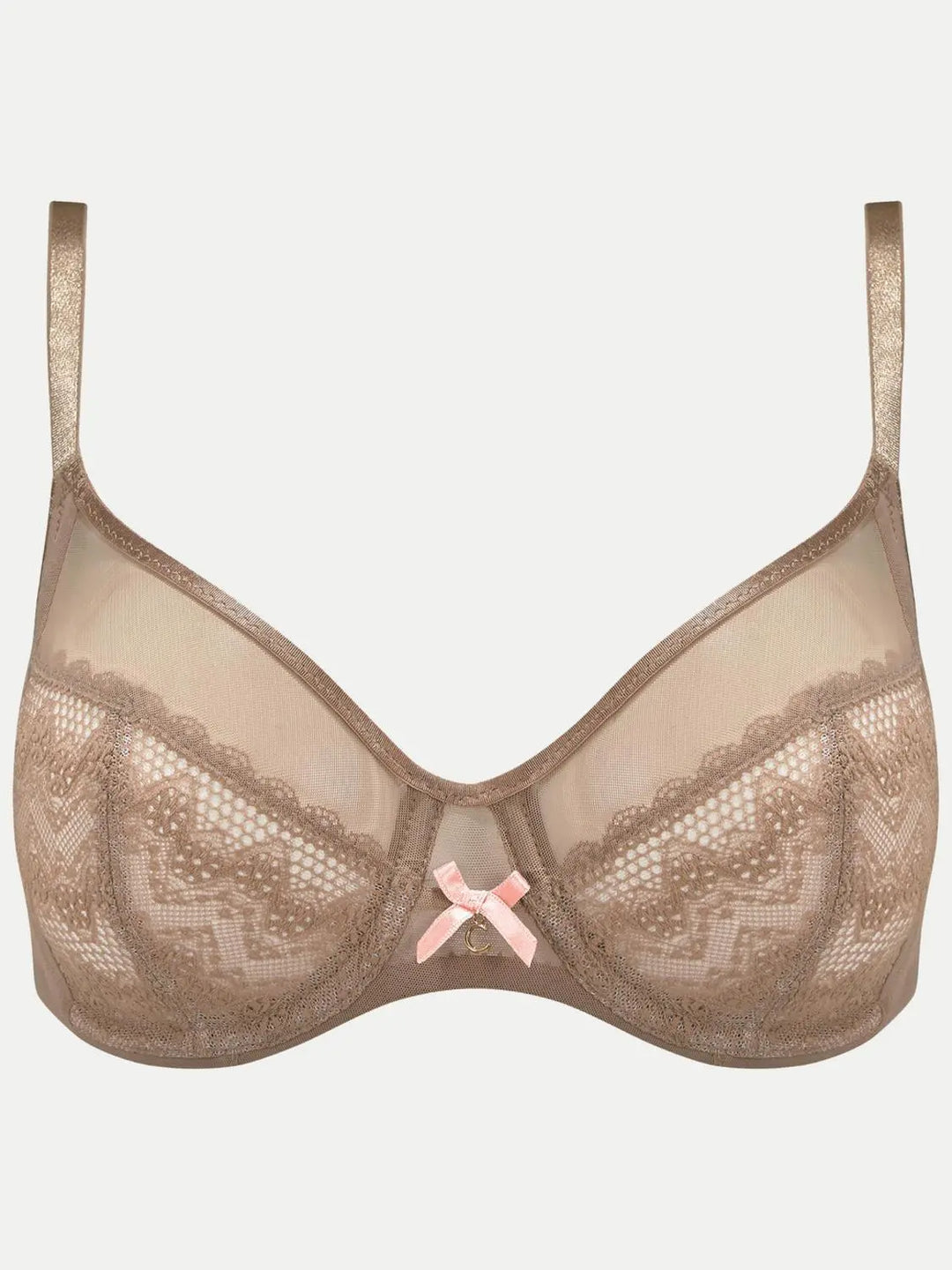 Chantelle Révèle Moi 4 part bra - Beige