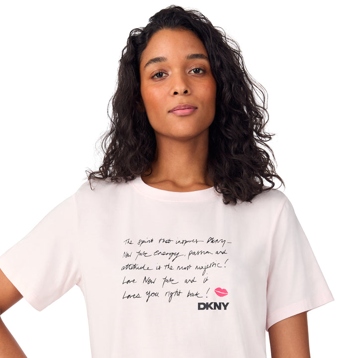 DKNY Love Letters Tee & Boxer pj