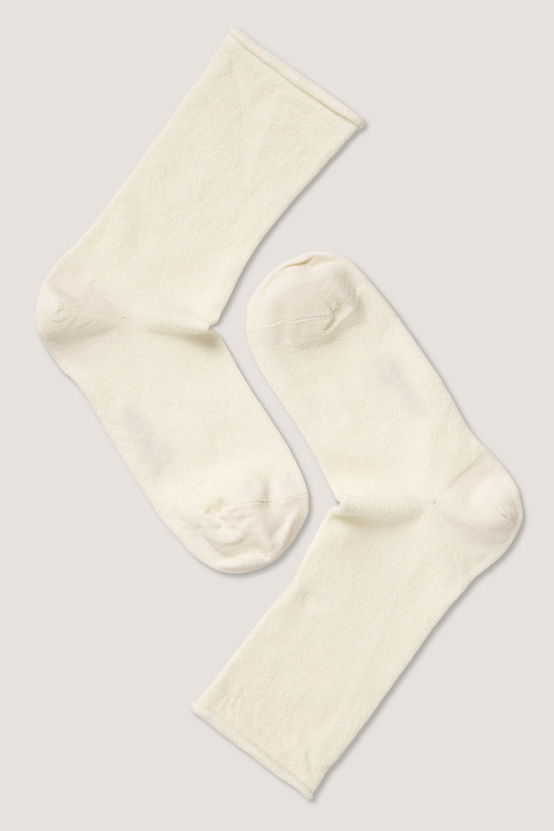 Syversen Wool roll top socka
