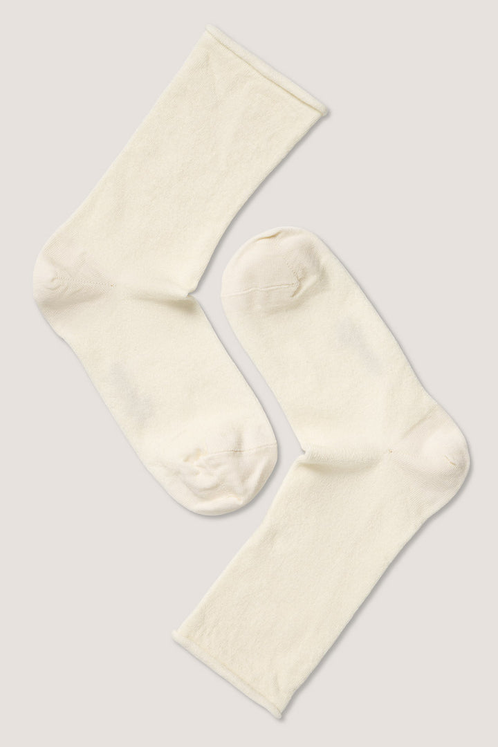 Syversen Wool roll top socka