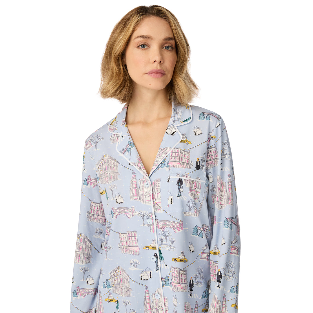 DKNY Low Key Frost Winter City Pyjamas
