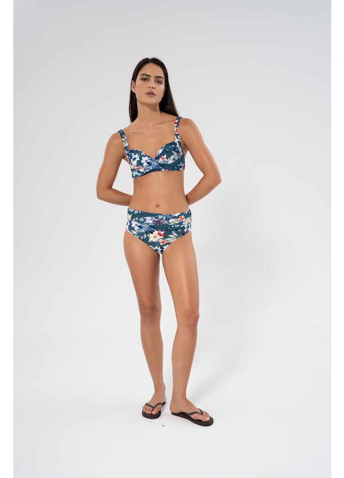 Panos Emporio Fleur Chara bikini bottom Lagoon