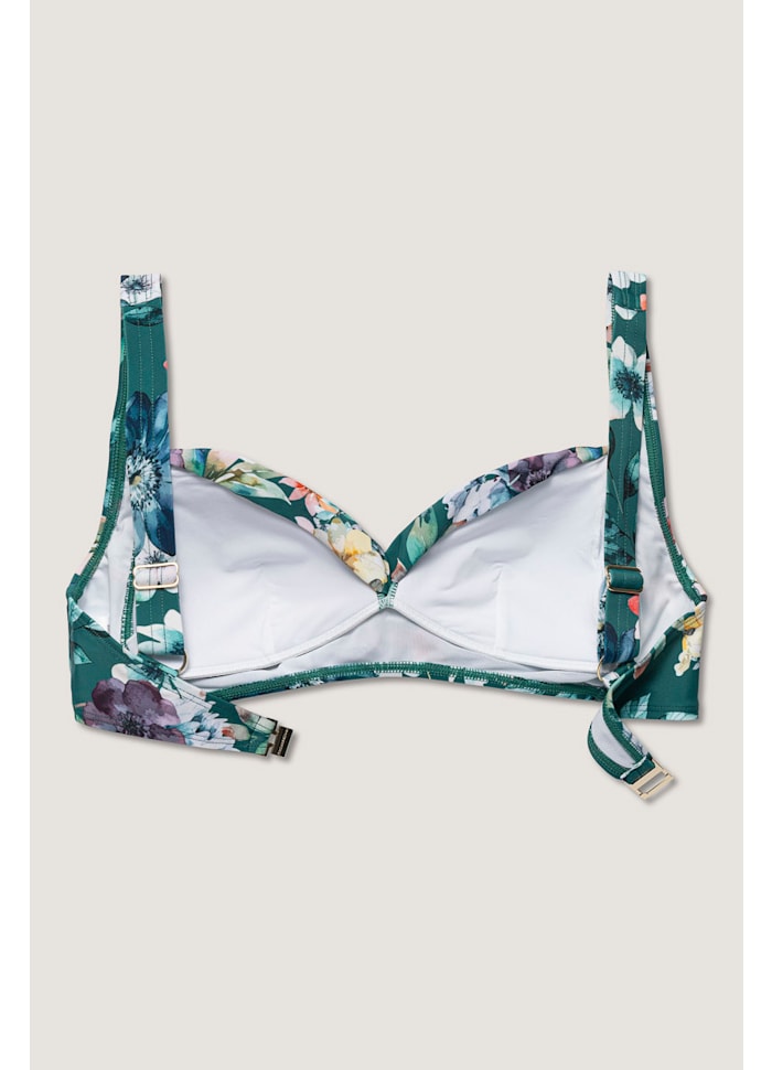 Panos Emporio Fleur Medea bikini top Lagoon