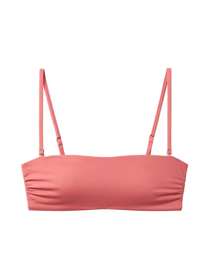 Calvin Klein Bikini Bandeau Dusty cedar