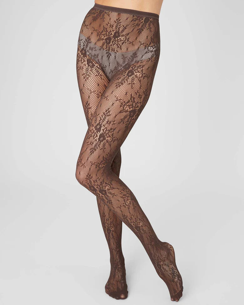 Swedish Stockings Rosa Lace Strumpbyxa