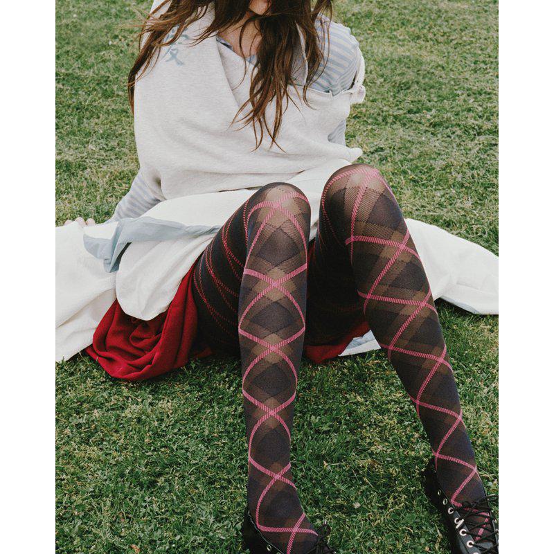 Swedish Stockings Franka Check Tights