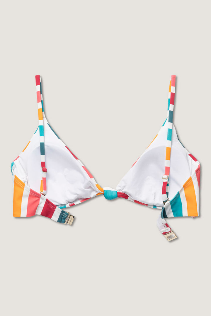 Panos Emporio Stripe Anthea bralette top