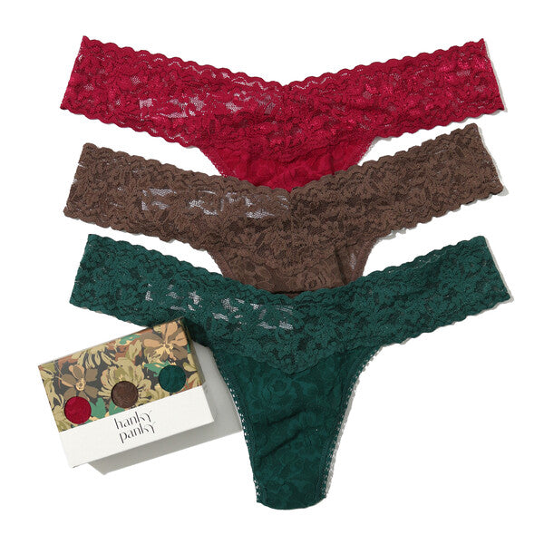 Hanky Panky Low rise Thong 3-pack - image 1